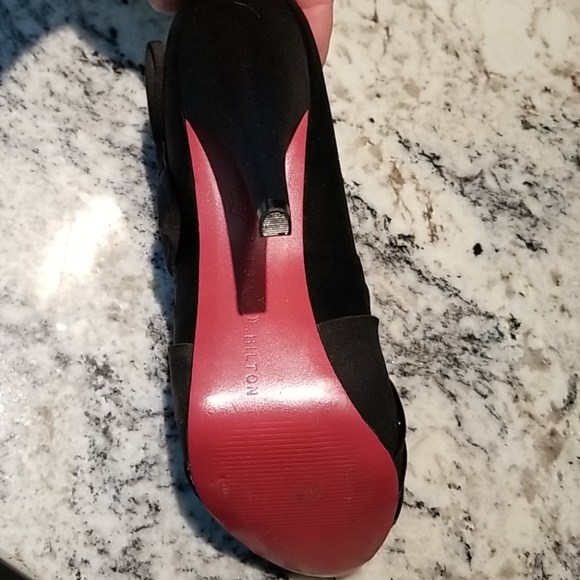 Parris Hilton black heels - Picture 4 of 4